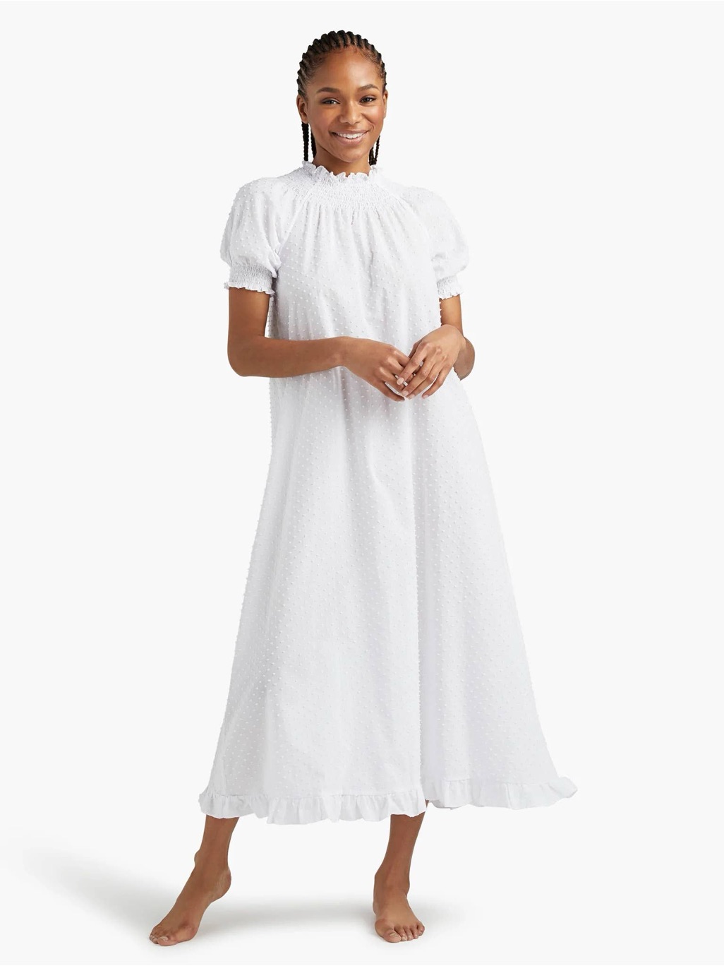Hill House Caroline Nap Dress Swiss Dot